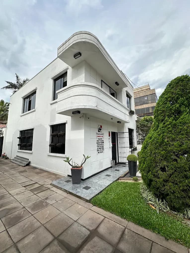 Fachada da clínica Fisiocampo no Menino Deus, Porto Alegre